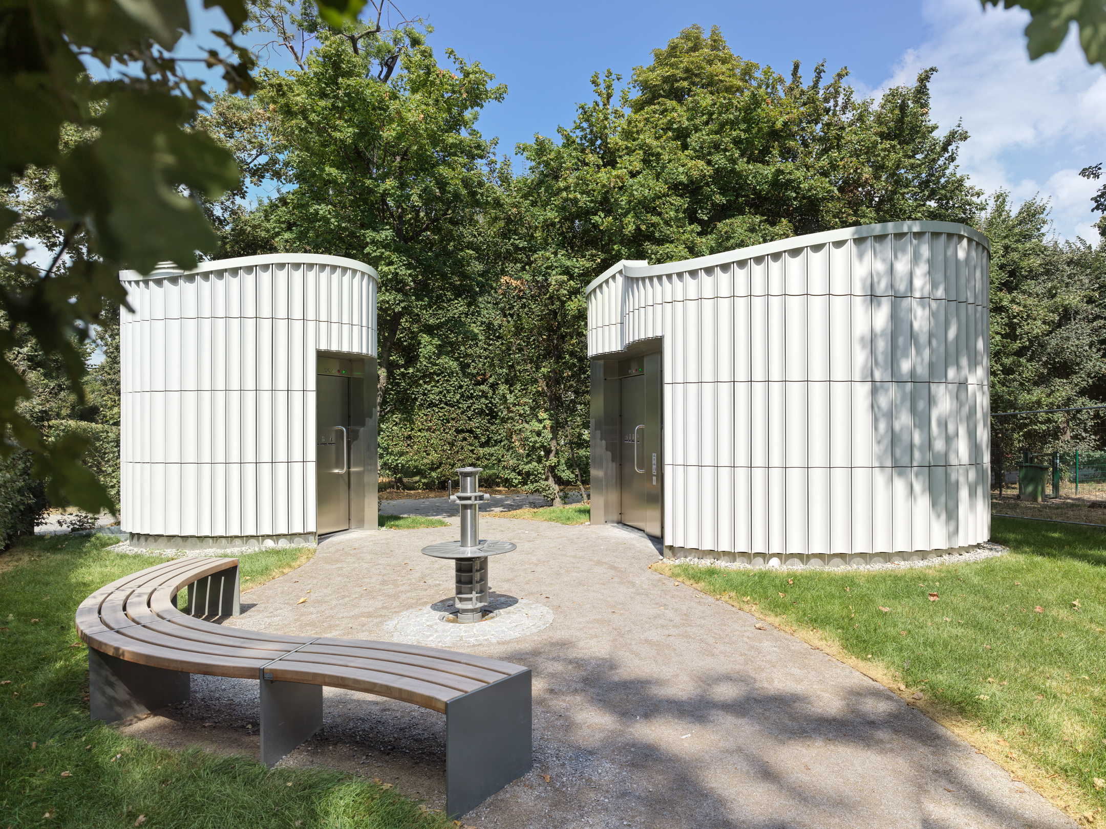Toiletten im Augarten